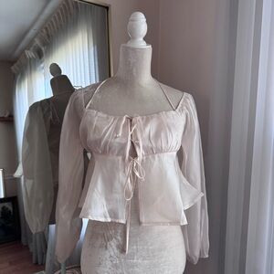 Forever 21 Layered Boho Top Size S